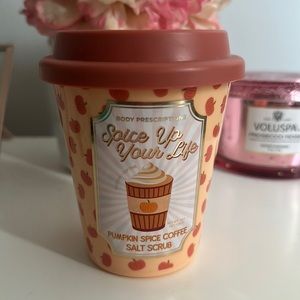 Spice Up Your Life Pumpkin Spice Coffee Salt Scrub